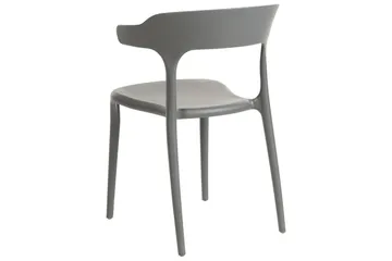 Squinzano Karmstol Utomhus - Grå - Utemöbler & utemiljö - Balkong & altan - Balkongmöbler - Balkongstol