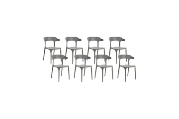 Squinzano Karmstol Utomhus - Grå - Möbler - Fåtölj & stolar - Matstol & köksstol