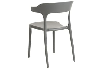 Squinzano Karmstol Utomhus - Grå - Möbler - Fåtölj & stolar - Matstol & köksstol