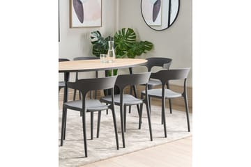 Squinzano Karmstol Utomhus - Grå - Möbler - Fåtölj & stolar - Matstol & köksstol