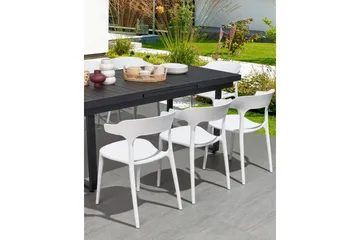 Squinzano Karmstol Utomhus - Vit - Utemöbler & utemiljö - Balkong & altan - Balkongmöbler - Balkongstol