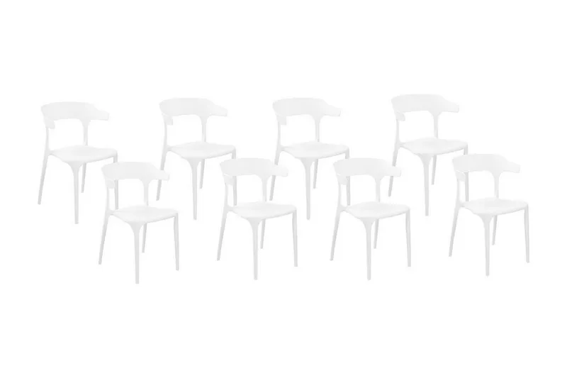 Squinzano Karmstol Utomhus - Vit - Utemöbler & utemiljö - Balkong & altan - Balkongmöbler - Balkongstol