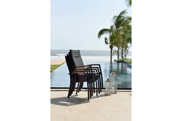 Stapelbarfotölj Lifestyle Garden Panama 4-pack - Utemöbler & utemiljö - Balkong & altan - Balkongmöbler - Balkongstol