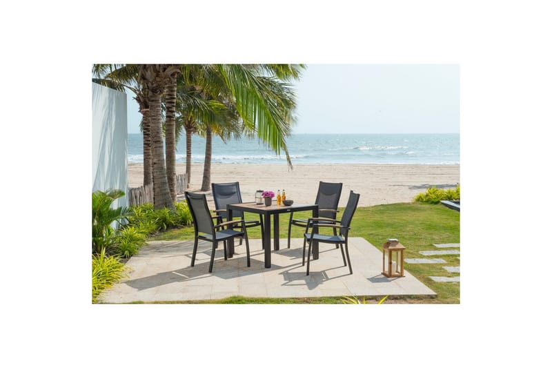 Stapelbarfotölj Lifestyle Garden Panama 4-pack - Utemöbler & utemiljö - Balkong & altan - Balkongmöbler - Balkongstol