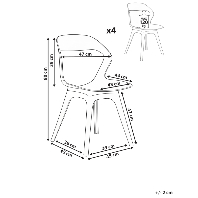 Stol utomhus Lachania - Beige - Utemöbler & utemiljö - Balkong & altan - Balkongmöbler - Balkongstol