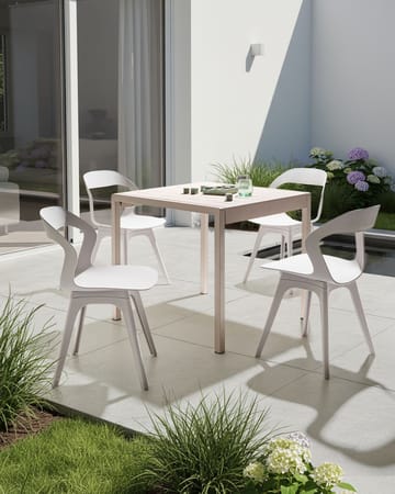 Stol utomhus Lachania - Beige - Utemöbler & utemiljö - Balkong & altan - Balkongmöbler - Balkongstol