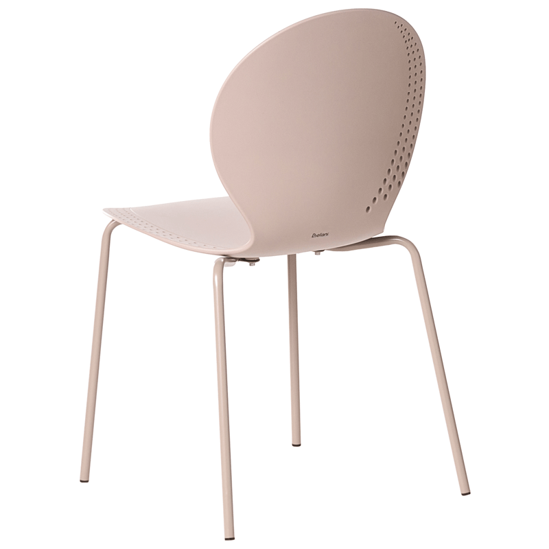 Stol utomhus Milos Stapelbar - Beige - Utemöbler & utemiljö - Balkong & altan - Balkongmöbler - Balkongstol