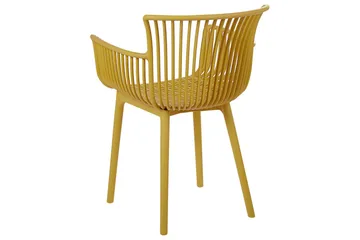 Taurisano Karmstol Utomhus - Gul - Utemöbler & utemiljö - Balkong & altan - Balkongmöbler - Balkongstol