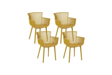 Taurisano Karmstol Utomhus - Gul - Utemöbler & utemiljö - Balkong & altan - Balkongmöbler - Balkongstol