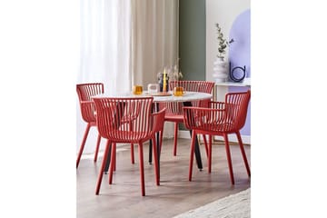 Taurisano Karmstol Utomhus - Röd - Utemöbler & utemiljö - Balkong & altan - Balkongmöbler - Balkongstol