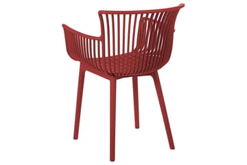 Taurisano Karmstol Utomhus - Röd - Utemöbler & utemiljö - Balkong & altan - Balkongmöbler - Balkongstol