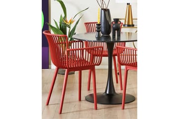 Taurisano Karmstol Utomhus - Röd - Utemöbler & utemiljö - Balkong & altan - Balkongmöbler - Balkongstol