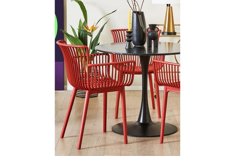 Taurisano Karmstol Utomhus - Röd - Utemöbler & utemiljö - Balkong & altan - Balkongmöbler - Balkongstol