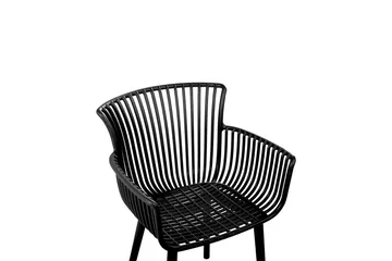 Taurisano Karmstol Utomhus - Svart - Utemöbler & utemiljö - Balkong & altan - Balkongmöbler - Balkongstol