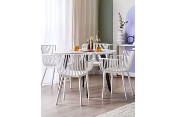 Taurisano Karmstol Utomhus - Vit - Utemöbler & utemiljö - Balkong & altan - Balkongmöbler - Balkongstol