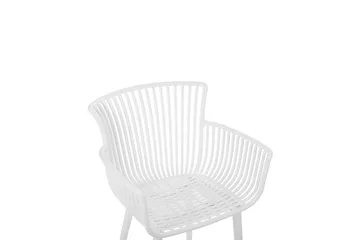 Taurisano Karmstol Utomhus - Vit - Utemöbler & utemiljö - Balkong & altan - Balkongmöbler - Balkongstol