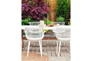 Taurisano Karmstol Utomhus - Vit - Utemöbler & utemiljö - Balkong & altan - Balkongmöbler - Balkongstol