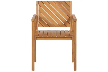 Taviano Karmstol Utomhus - Ljusbrun - Utemöbler & utemiljö - Balkong & altan - Balkongmöbler - Balkongstol