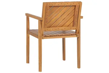 Taviano Karmstol Utomhus - Ljusbrun - Utemöbler & utemiljö - Balkong & altan - Balkongmöbler - Balkongstol