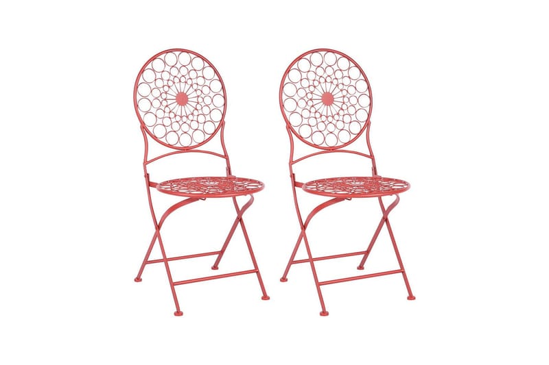 Terrace Matstol Utomhus - Röd - Utemöbler & utemiljö - Balkong & altan - Balkongmöbler - Balkongstol