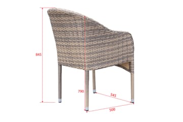 Thor fåtölj utomhus - Beige - Utemöbler & utemiljö - Balkong & altan - Balkongmöbler - Balkongstol