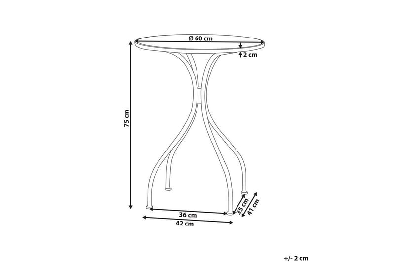 Trädgårdsbord Civita - Utemöbler & utemiljö - Balkong & altan - Balkongmöbler - Balkongbord