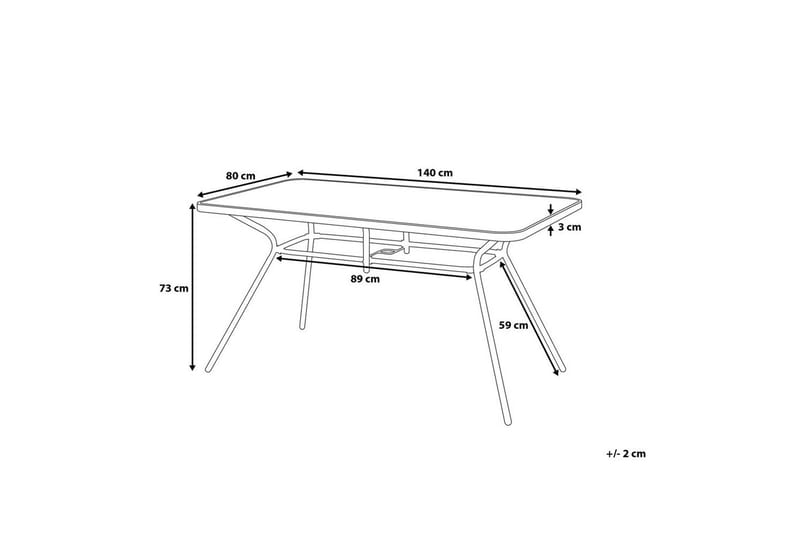Trädgårdsbord Livo - Utemöbler & utemiljö - Balkong & altan - Balkongmöbler - Balkongbord