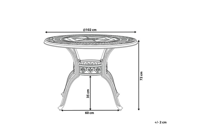 Trädgårdsbord Salento - Utemöbler & utemiljö - Balkong & altan - Balkongmöbler - Balkongbord