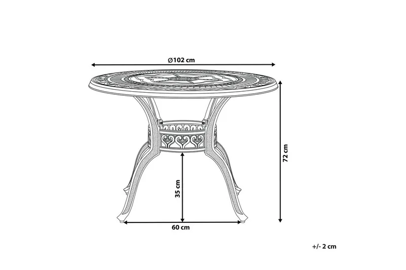 Trädgårdsbord Salento - Utemöbler & utemiljö - Balkong & altan - Balkongmöbler - Balkongbord