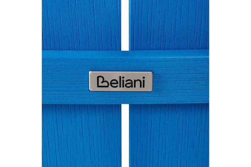 Trädgårdsstol Adirondack - Blå, 58x71x124 cm - Utemöbler & utemiljö - Balkong & altan - Balkongmöbler - Balkongstol