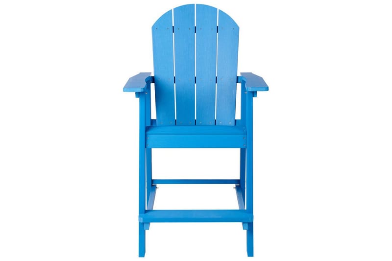Trädgårdsstol Adirondack - Blå, 58x71x124 cm - Utemöbler & utemiljö - Balkong & altan - Balkongmöbler - Balkongstol