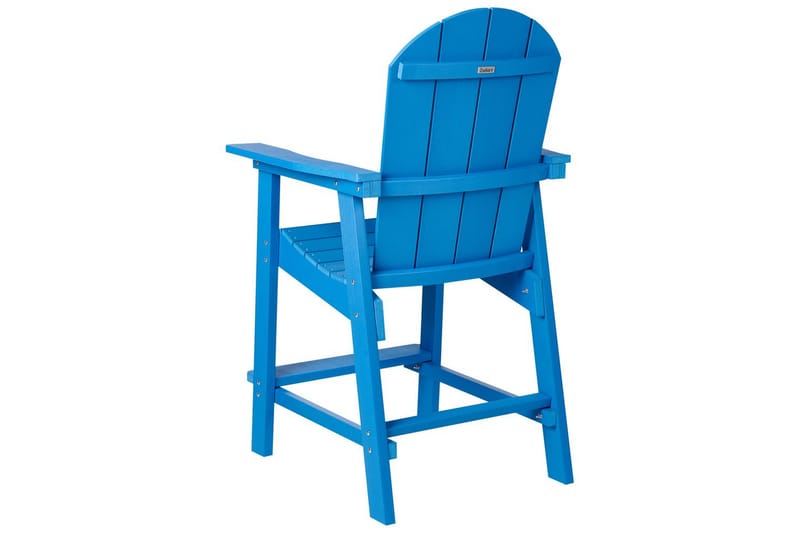 Trädgårdsstol Adirondack - Blå, 58x71x124 cm - Utemöbler & utemiljö - Balkong & altan - Balkongmöbler - Balkongstol