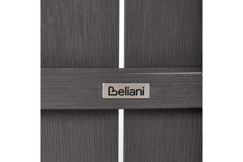 Trädgårdsstol Adirondack - Grå, 58x71x124 cm - Utemöbler & utemiljö - Balkong & altan - Balkongmöbler - Balkongstol