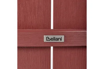 Trädgårdsstol Adirondack - Röd, 58x71x124 cm - Utemöbler & utemiljö - Balkong & altan - Balkongmöbler - Balkongstol