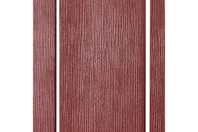 Trädgårdsstol Adirondack - Röd, 58x71x124 cm - Utemöbler & utemiljö - Balkong & altan - Balkongmöbler - Balkongstol