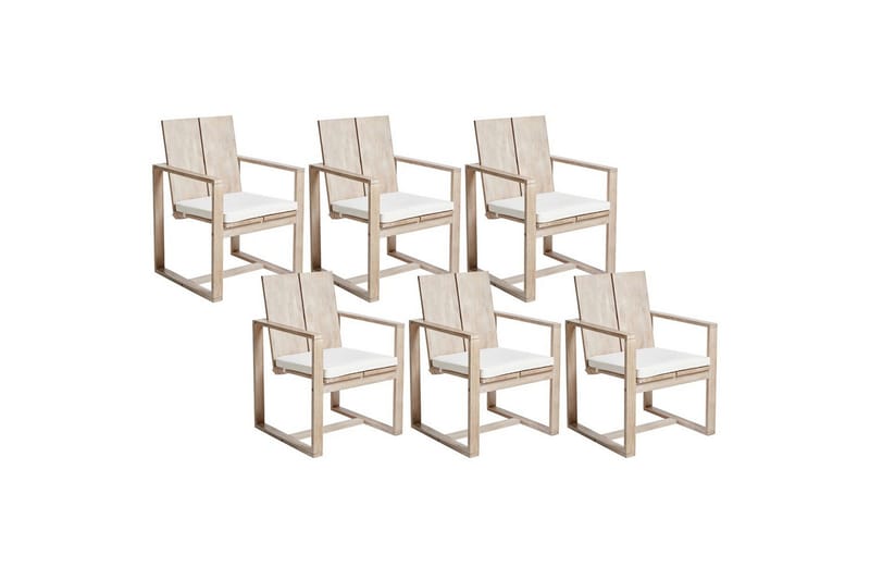 Trädgårdsstol Azzanello set om 6