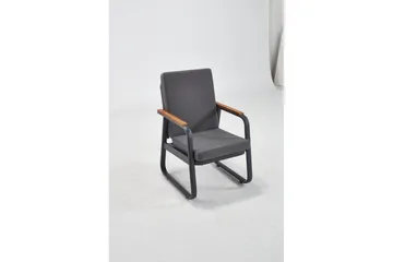 Trädgårdsstol Colomieua Trä - Rödfärgat trä - Utemöbler & utemiljö - Balkong & altan - Balkongmöbler - Balkongstol