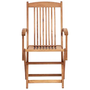 Trädgårdsstol Maui Premium 2-pack - Ljus trä, röd - Utemöbler & utemiljö - Balkong & altan - Balkongmöbler - Balkongstol