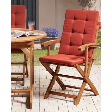 Trädgårdsstol Maui Premium 2-pack - Ljus trä, röd - Utemöbler & utemiljö - Balkong & altan - Balkongmöbler - Balkongstol