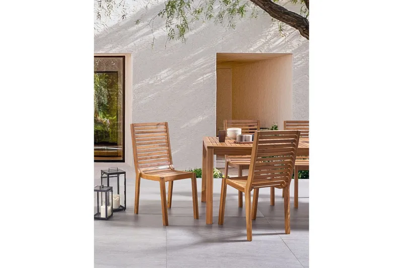 Trädgårdsstol Ombriano set om 4 - Utemöbler & utemiljö - Balkong & altan - Balkongmöbler - Balkongstol