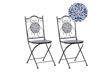 Trädgårdsstol set om 2 Camprena - Utemöbler & utemiljö - Balkong & altan - Balkongmöbler - Balkongstol