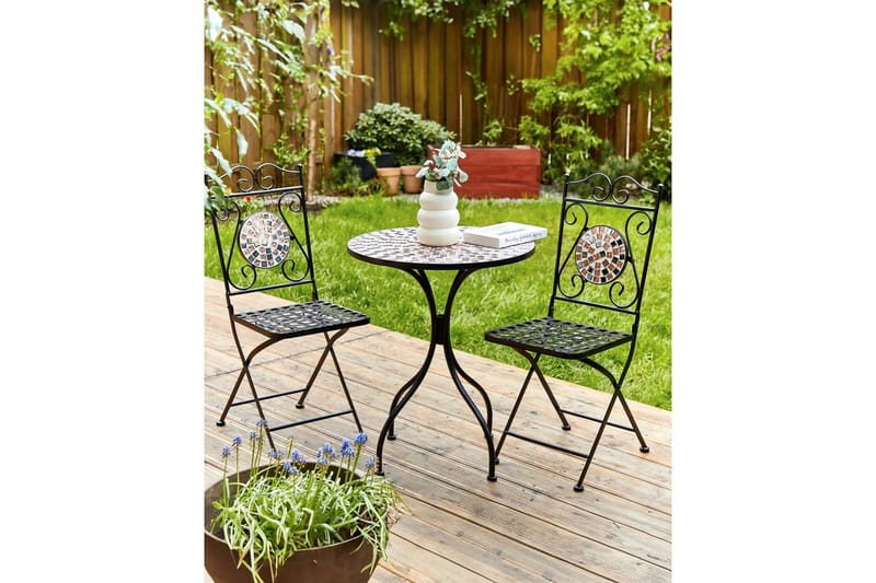 Trädgårdsstol set om 2 Carpino - Utemöbler & utemiljö - Balkong & altan - Balkongmöbler - Balkongstol