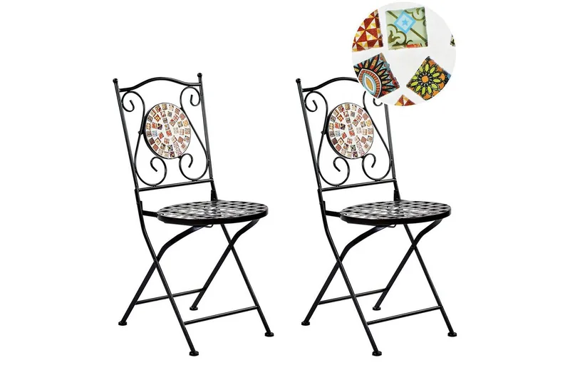 Trädgårdsstol set om 2 Casario