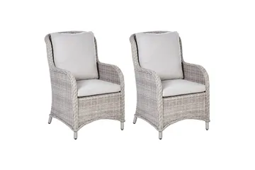 Trädgårdsstol set om 2 Cascais - Utemöbler & utemiljö - Balkong & altan - Balkongmöbler - Balkongstol