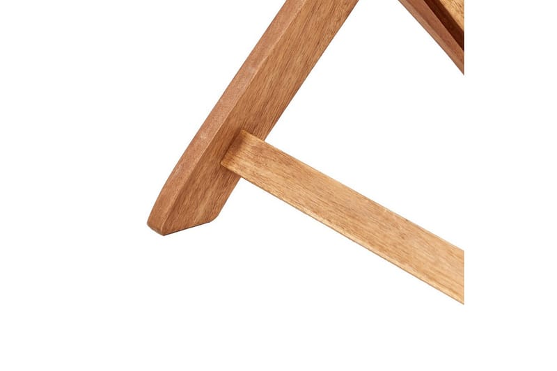 Trädgårdsstol set om 2 Maui II - Ljus trä, grå - Utemöbler & utemiljö - Balkong & altan - Balkongmöbler - Balkongstol