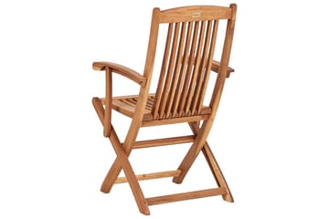 Trädgårdsstol set om 2 Maui II - Ljus trä - Utemöbler & utemiljö - Balkong & altan - Balkongmöbler - Balkongstol