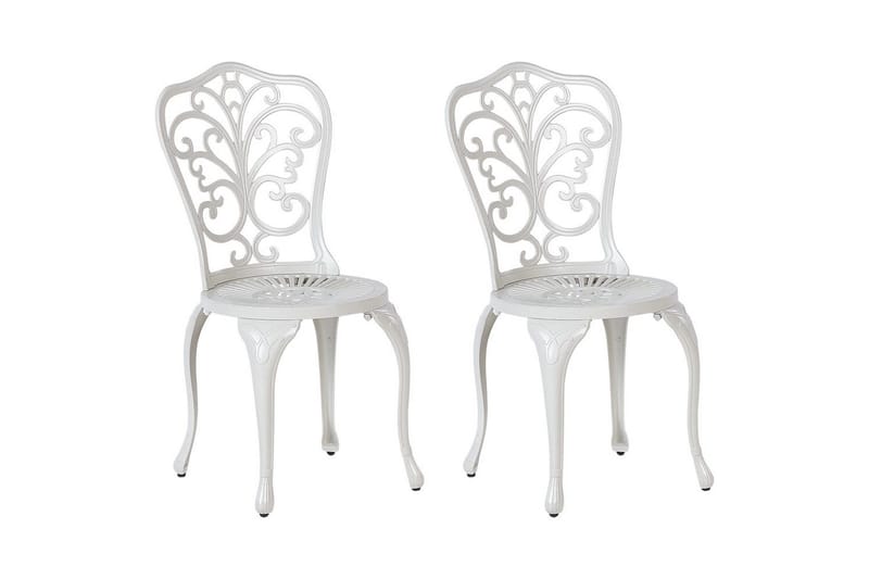 Trädgårdsstol set om 2 Triora, Vit