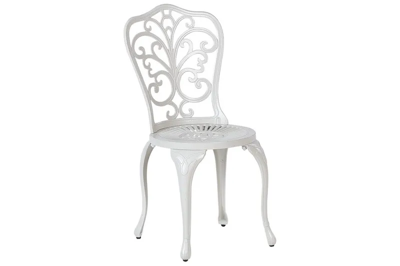 Trädgårdsstol set om 2 Triora - Vit - Utemöbler & utemiljö - Balkong & altan - Balkongmöbler - Balkongstol