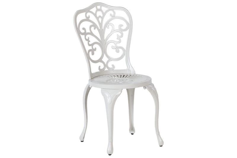 Trädgårdsstol set om 2 Triora - Vit - Utemöbler & utemiljö - Balkong & altan - Balkongmöbler - Balkongstol