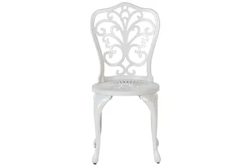 Trädgårdsstol set om 2 Triora - Vit - Utemöbler & utemiljö - Balkong & altan - Balkongmöbler - Balkongstol